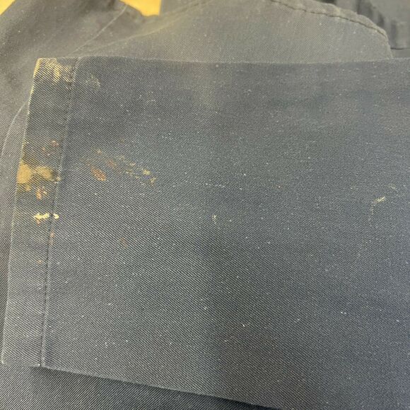 Vtg Workwear Outfitters‎ Blue Mechanic Coveralls Jumpsuit Boiler One-piece Sz 40 - Picture 7 of 7